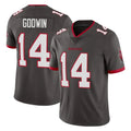 TB.Buccaneers #14 Chris Godwin Jr. Player Pewter Limited Alternate Vapor Home Game Ldoa Stitched Jerseys