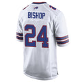 B.Bills #24 Cole Bishop Player White Home Game Ldoa Stitched Jerseys