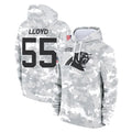 C.Panthers #55 Devin Lloyd Player Arctic Camo Salute to Service Pullover Hoodies Limited Game Ldoa Stitched Jerseys