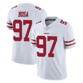 SF.49ers #97 Nick Bosa Player White Limited Vapor Untouchable Home Game Ldoa Stitched Jerseys