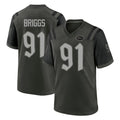 NY.Jets #91 Jowon Briggs Player Green 2025 Rivalries Collection Home Game Ldoa Stitched Jerseys