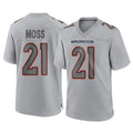 D.Broncos #21 Riley Moss Player Gray Atmosphere Fashion Limited Game Ldoa Stitched Jerseys