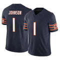 C.Bears #1 Jaylon Johnson Player Navy Vapor F.U.S.E. Limited Home Game Ldoa Stitched Jerseys