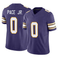 M.Vikings #0 Ivan Pace Jr. Player Purple Limited Classic Vapor F.U.S.E. Home Game Ldoa Stitched Jerseys