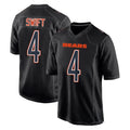 C.Bears #4 D'Andre Swift Player Carbon Black Fashion Game Ldoa Stitched Jerseys