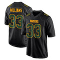 GB.Packers #33 Evan Williams Player Black Fashion Home Game Ldoa Stitched Jerseys