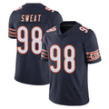 C.Bears #98 Montez Sweat Player Navy Vapor Untouchable Limited Home Game Ldoa Stitched Jerseys