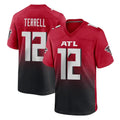 A.Falcons #12 Avieon Terrell Player Red Home Game Ldoa Stitched Jerseys