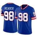 NY.Giants #98 DJ Reader Player Royal Classic Vapor Home Game Ldoa Stitched Jerseys