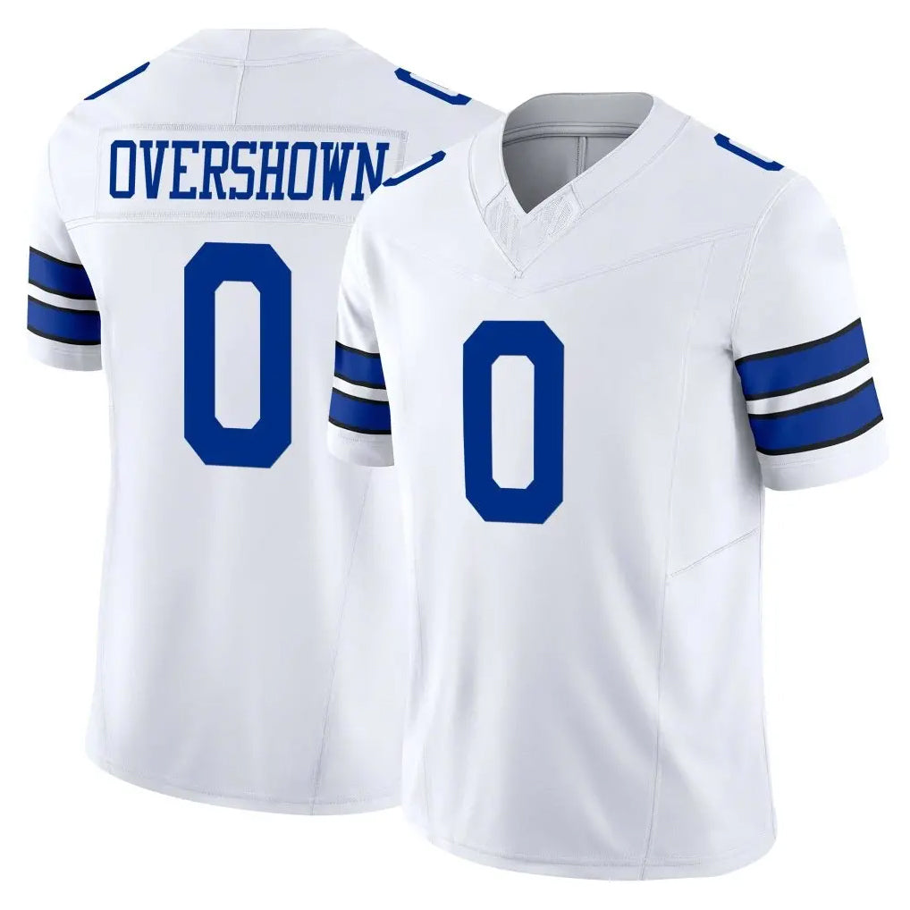 D.Cowboys #0 DeMarvion Overshown Player White Limited Vapor F.U.S.E. Home Game Ldoa Stitched Jerseys