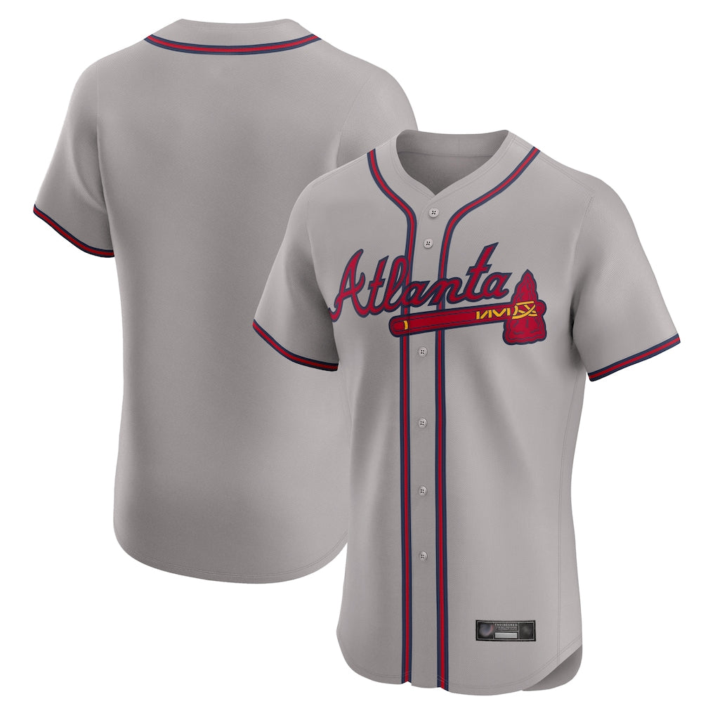 A.Braves ## Braves Blank Player Gray Limited Elite Home Game Ldoa Stitched Jerseys