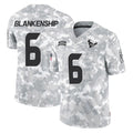 H.Texans #6 Reed Blankenship Player Arctic Camo Salute To Service Limited Game Ldoa Stitched Jerseys