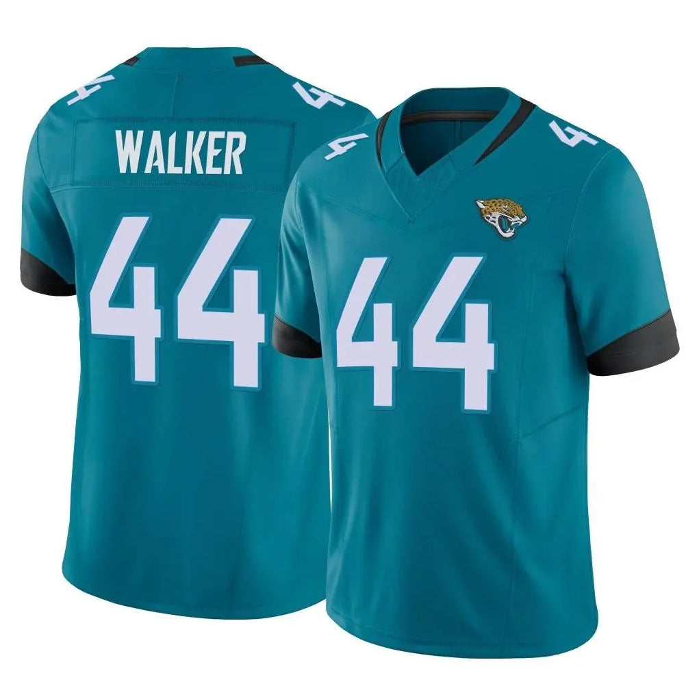 J.Jaguars #44 Travon Walker Player Teal Vapor F.U.S.E. Limited Home Game Ldoa Stitched Jerseys