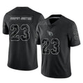 A.Cardinals #23 Sean Murphy-Bunting Player Black RFLCTV Limited Home Game Ldoa Stitched Jerseys