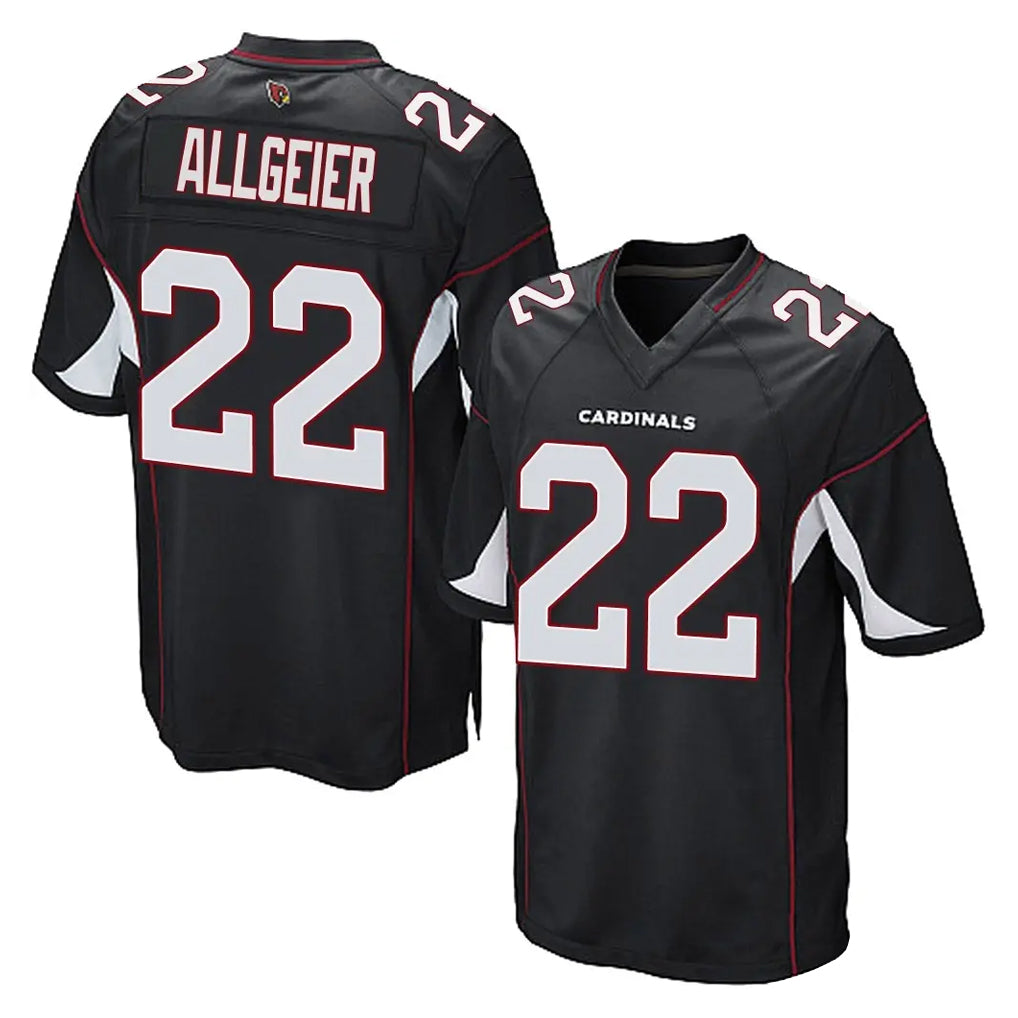A.Cardinals #22 Tyler Allgeier Player Black Home Game Ldoa Stitched Jerseys