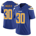 LA.Chargers #30 Alec Ingold Player Royal Limited Color Rush Vapor Untouchable Home Game Ldoa Stitched Jerseys