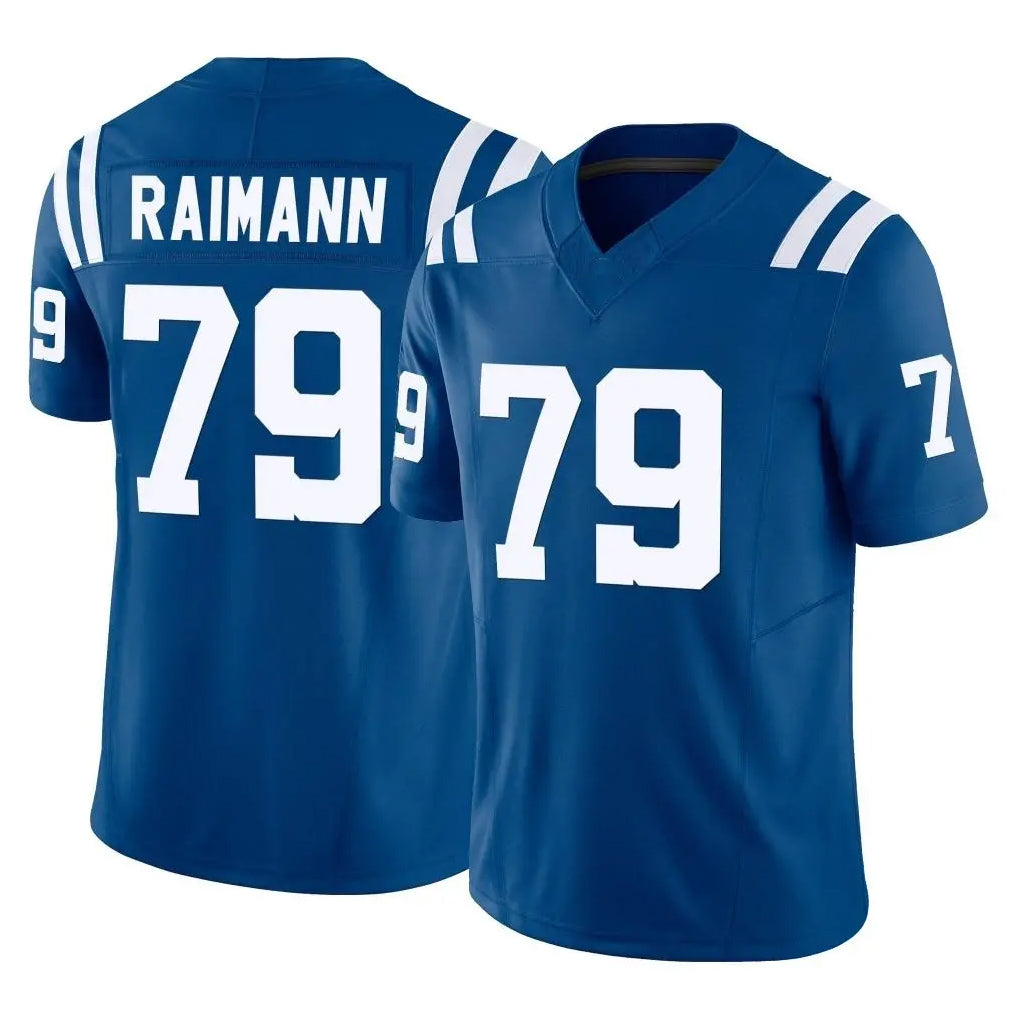 IN.Colts #79 Bernhard Raimann Player Royal Limited Vapor F.U.S.E. Home Game Ldoa Stitched Jerseys