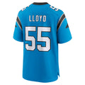 C.Panthers #55 Devin Lloyd Player Blue Home Game Ldoa Stitched Jerseys