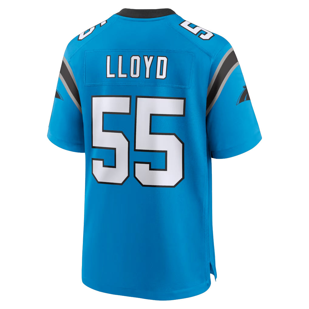 C.Panthers #55 Devin Lloyd Player Blue Home Game Ldoa Stitched Jerseys