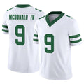 NY.Jets #9 Will McDonald IV Player White Legacy Limited Vapor F.U.S.E. Home Game Ldoa Stitched Jerseys