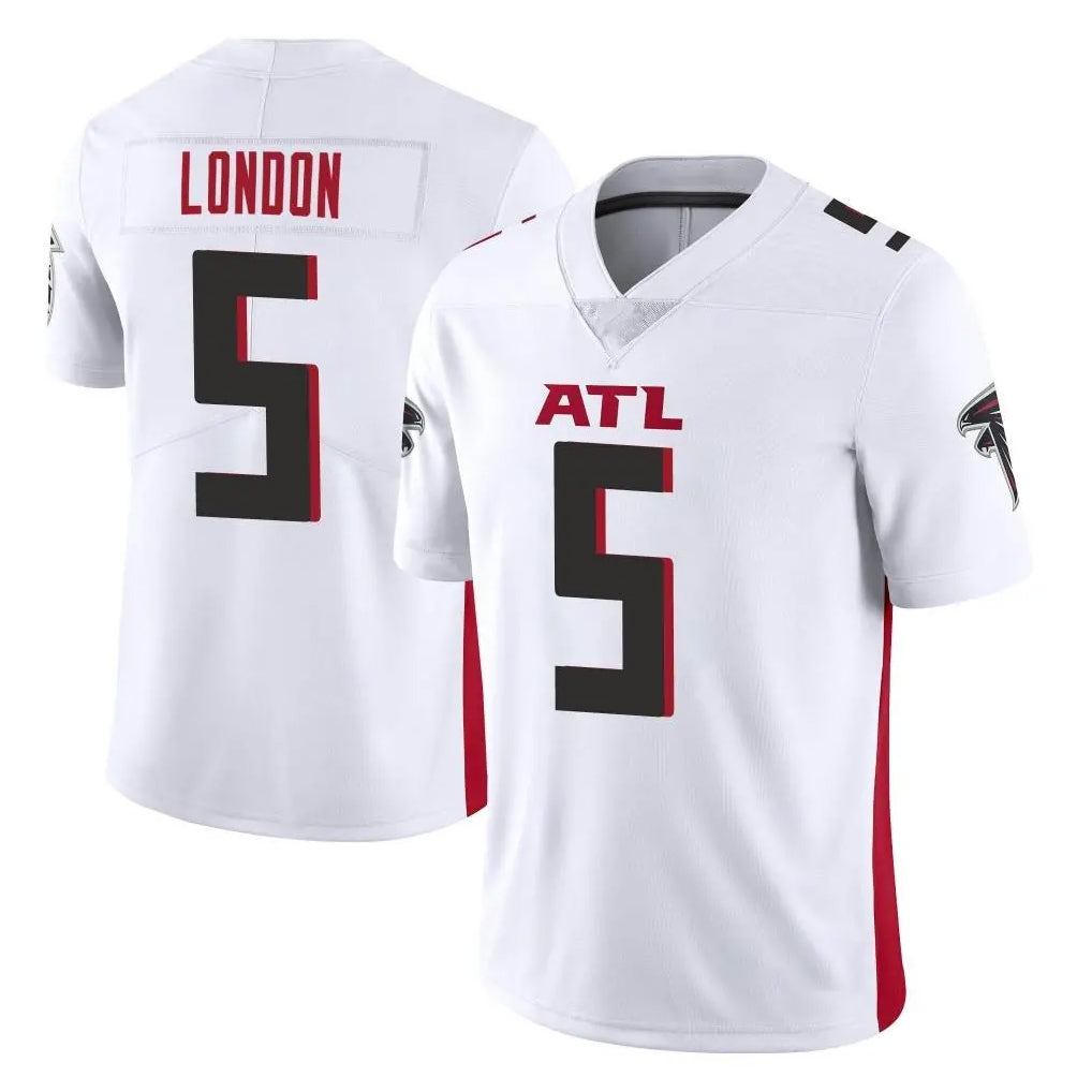 A.Falcons #5 Drake London Player White Vapor Untouchable Limited Home Game Ldoa Stitched Jerseys