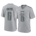 P.Eagles #6 DeVonta Smith Player Gray Atmosphere Fashion Home Game Ldoa Stitched Jerseys