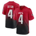 A.Falcons #4 Jahan Dotson Player Red Home Game Ldoa Stitched Jerseys