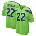 S.Seahawks #22 Rashid Shaheed Player Green Home Game Ldoa Stitched Jerseys