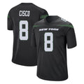 NY.Jets #8 Andre Cisco Player Stealth Black Home Game Ldoa Stitched Jerseys