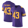 M.Vikings #43 Andrew Van Ginkel Player Purple Limited Color Rush Home Game Ldoa Stitched Jerseys