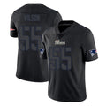 NE.Patriots #55 Jared Wilson Player Black Impact LImited Home Game Ldoa Stitched Jerseys