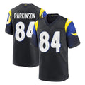 LA.Rams #84 Colby Parkinson Player Black Midnight Rivalries Collection Home Game Ldoa Stitched Jerseys