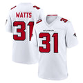 A.Falcons #31 Xavier Watts Player White Team Color Home Game Ldoa Stitched Jerseys