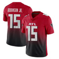 A.Falcons #15 Brian Robinson Player Red Vapor Untouchable Limited Home Game Ldoa Stitched Jerseys