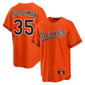 B.Orioles #35 Adley Rutschman Player Orange Home Game Ldoa Stitched Jerseys