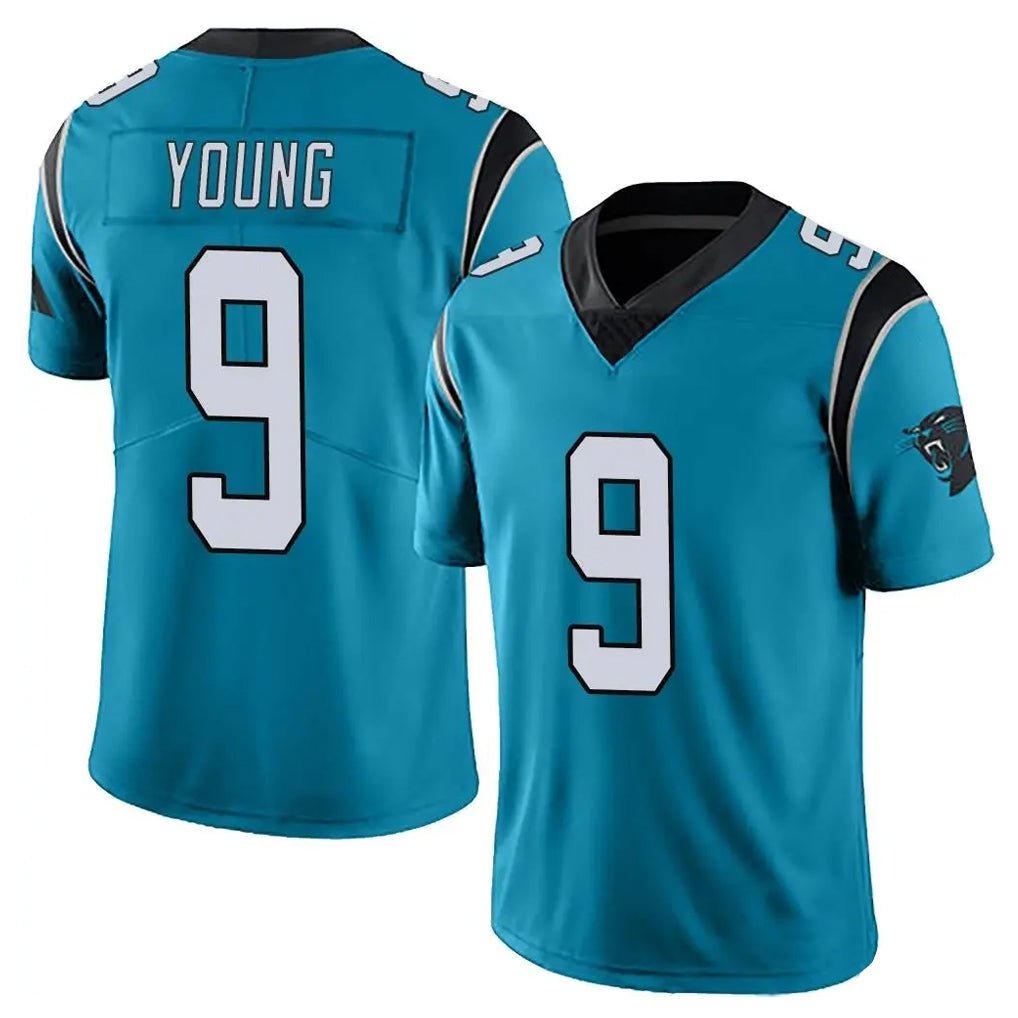 C.Panthers #9 Bryce Young Player Blue Vapor Untouchable Limited Game Ldoa Stitched Jerseys