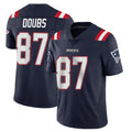 NE.Patriots #87 Romeo Doubs Player Navy Vapor Untouchable Home Game Ldoa Stitched Jerseys