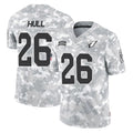 A.Cardinals #26 Evan Hull Player Arctic Camo Limited Salute To Service Home Game Stitched Jerseys