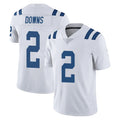 IN.Colts #2 Josh Downs Player White Limited Vapor Untouchable Home Game Ldoa Stitched Jerseys