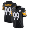 P.Steelers #99 Derrick Harmon Player Black Limited Vapor Untouchable Home Game Ldoa Stitched Jerseys
