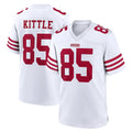 SF.49ers #85 George Kittle Player White Game Home Ldoa Stitched Jerseys