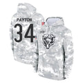 C.Bears #34 Walter Payton Player Arctic Camo Salute to Service Pullover Hoodies Limited Ldoa Stitched Jerseys