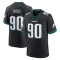 P.Eagles #90 Jordan Davis Player Black Game Home Ldoa Stitched Jerseys