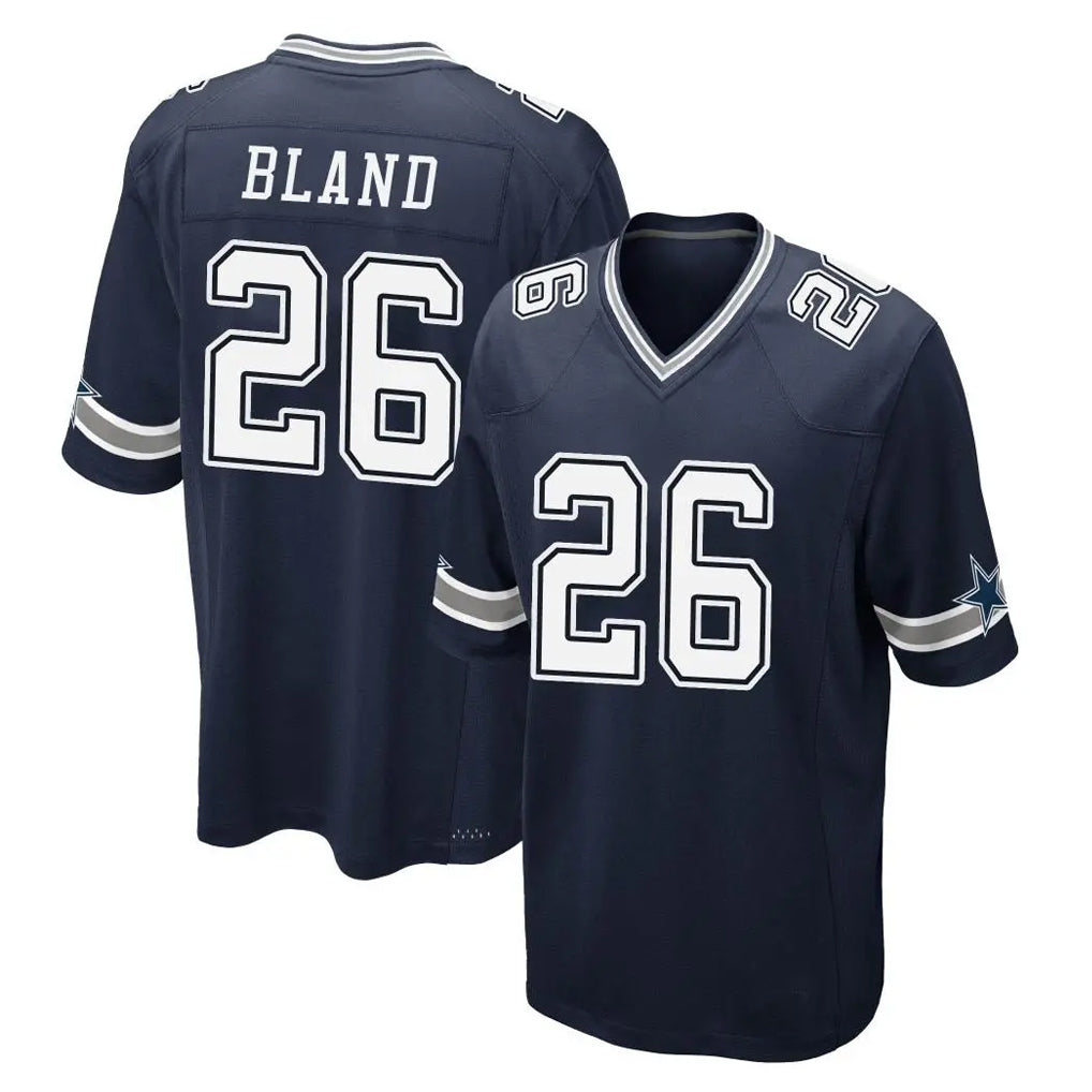 D.Cowboys #26 DaRon Bland Player Navy Home Game Ldoa Stitched Jerseys