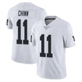 LV.Raiders #11 Jeremy Chinn Player White Limited Vapor Untouchable Home Game Ldoa Stitched Jerseys