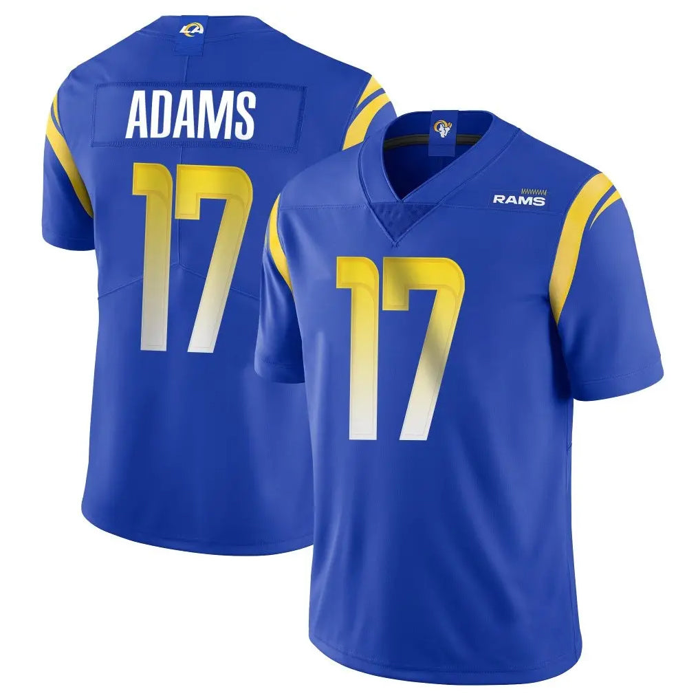 LA.Rams #17 Davante Adams Player Royal Limited Vapor Untouchable Home Game Ldoa Stitched Jerseys