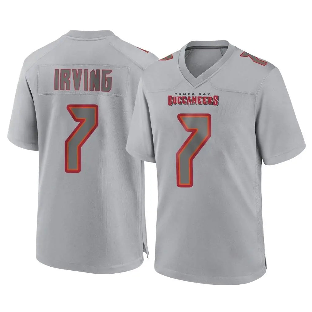 TB.Buccaneers #7 Bucky Irving Player Gray Atmosphere Fashion Home Game Ldoa Stitched Jerseys