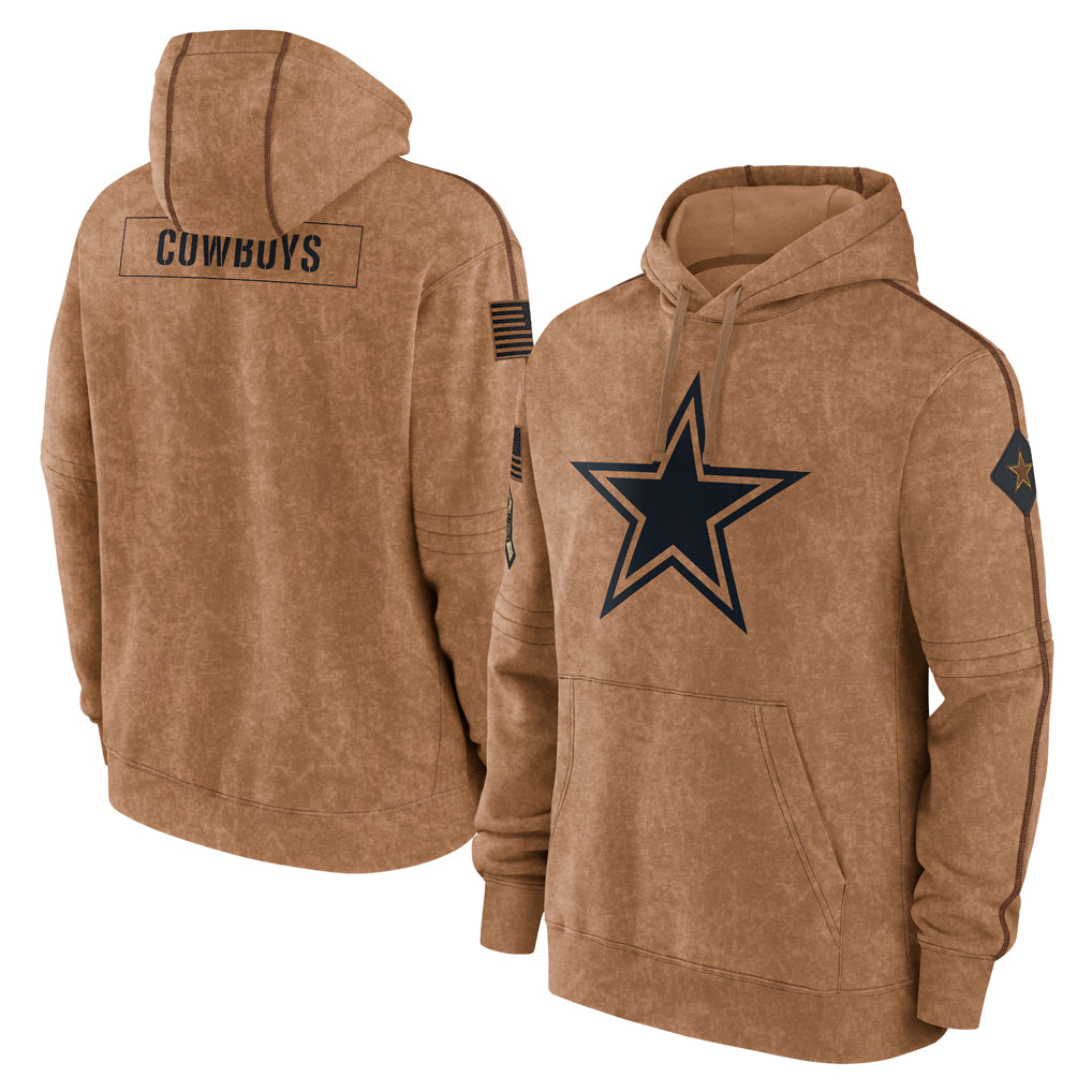 D.Cowboys ## Cowboys Blank Player Brown Salute to Service Hoodies Limited Game Ldoa Stitched Jerseys