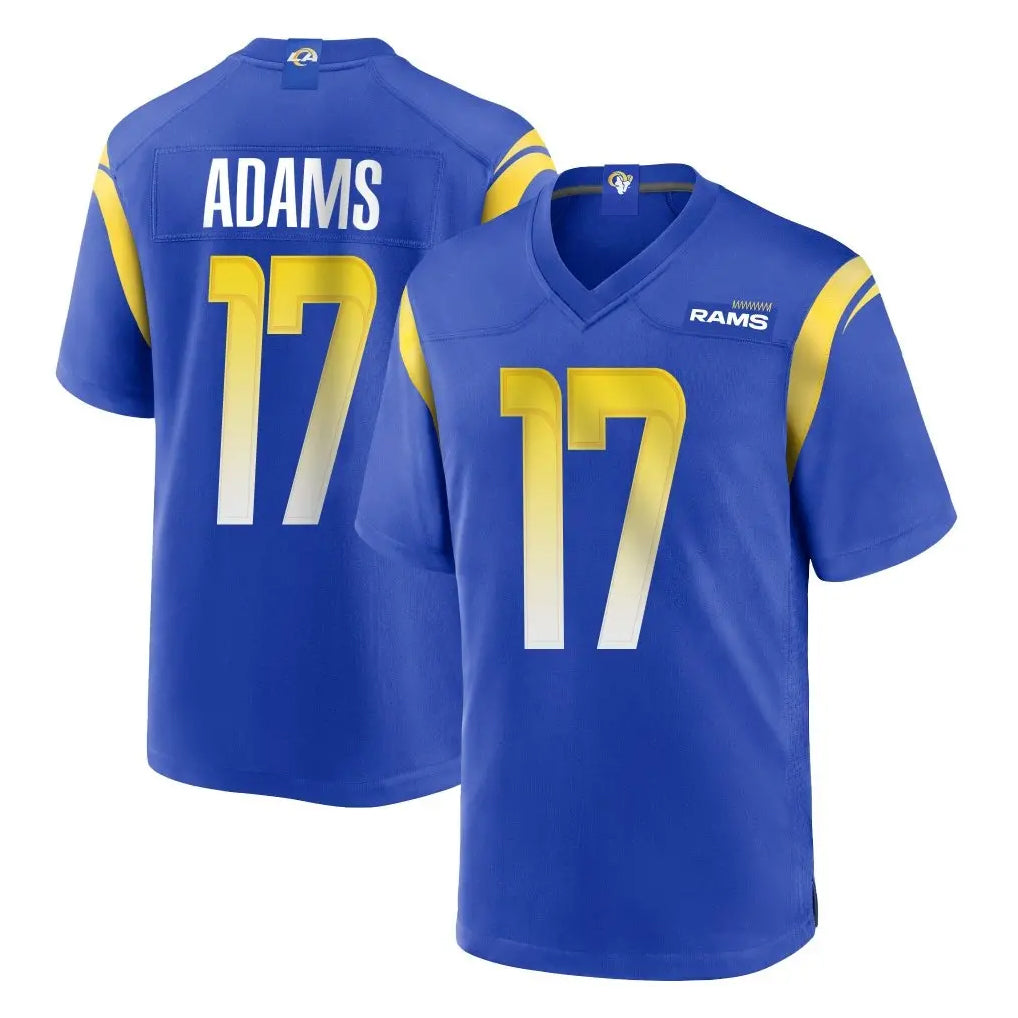 LA.Rams #17 Davante Adams Player Royal Home Game Ldoa Stitched Jerseys