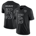 C.Bears #15 Rome Odunze Player Black Limited 2026 Salute to Service Home Game Ldoa Stitched Jerseys